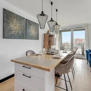 Chlebova - Riverside View Terrace, Free Parking, Gym & Kidsplay By Downtown Gdansk